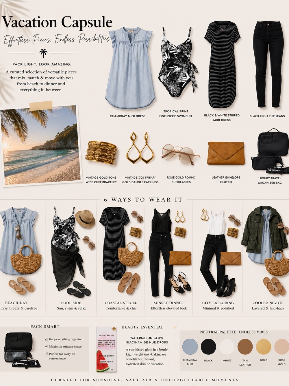 ✨ Style Inspiration Bundle Board ✨ Vacation Capsule Edition ✨